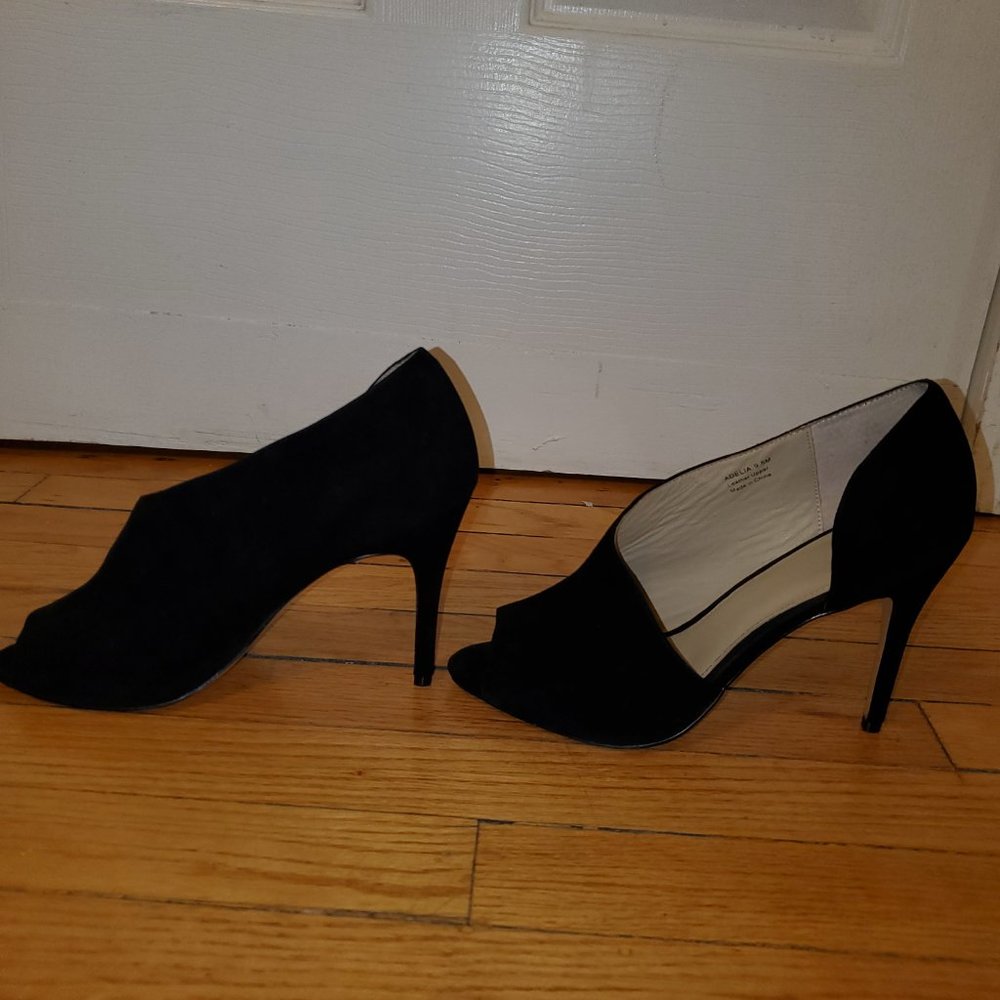 Botkier Black Adelina d’Orsay Open-toe Pumps - Picture 3 of 6